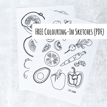 Load image into Gallery viewer, Free Colouring-in Sketches cover