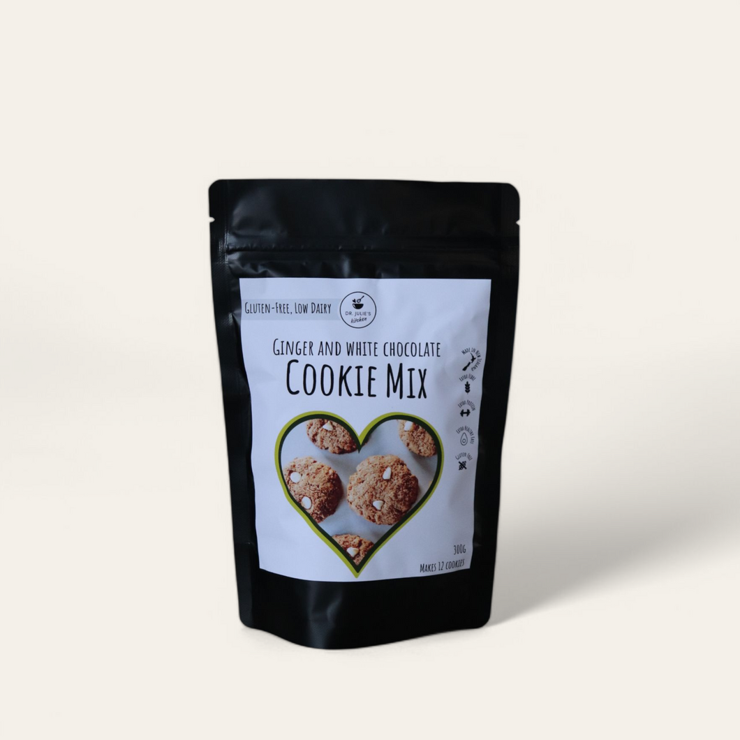 Ginger and White Chocolate Cookie Mix