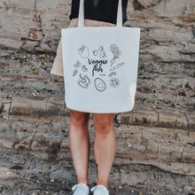 Load image into Gallery viewer, Veggie Fun Tote Bag
